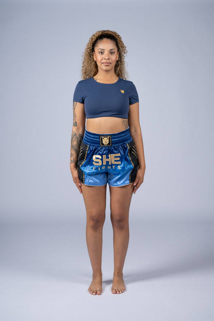 Kickbox broekje Mystique | Blue