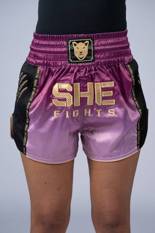 Kickbox broekje Blossom | Roze