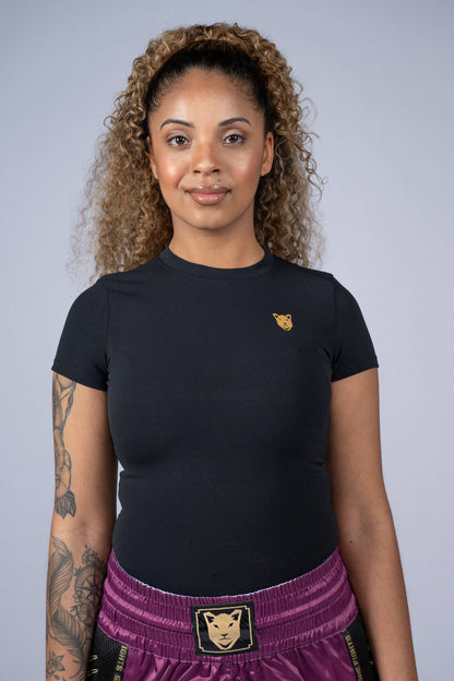 T-shirt Comfy | Zwart