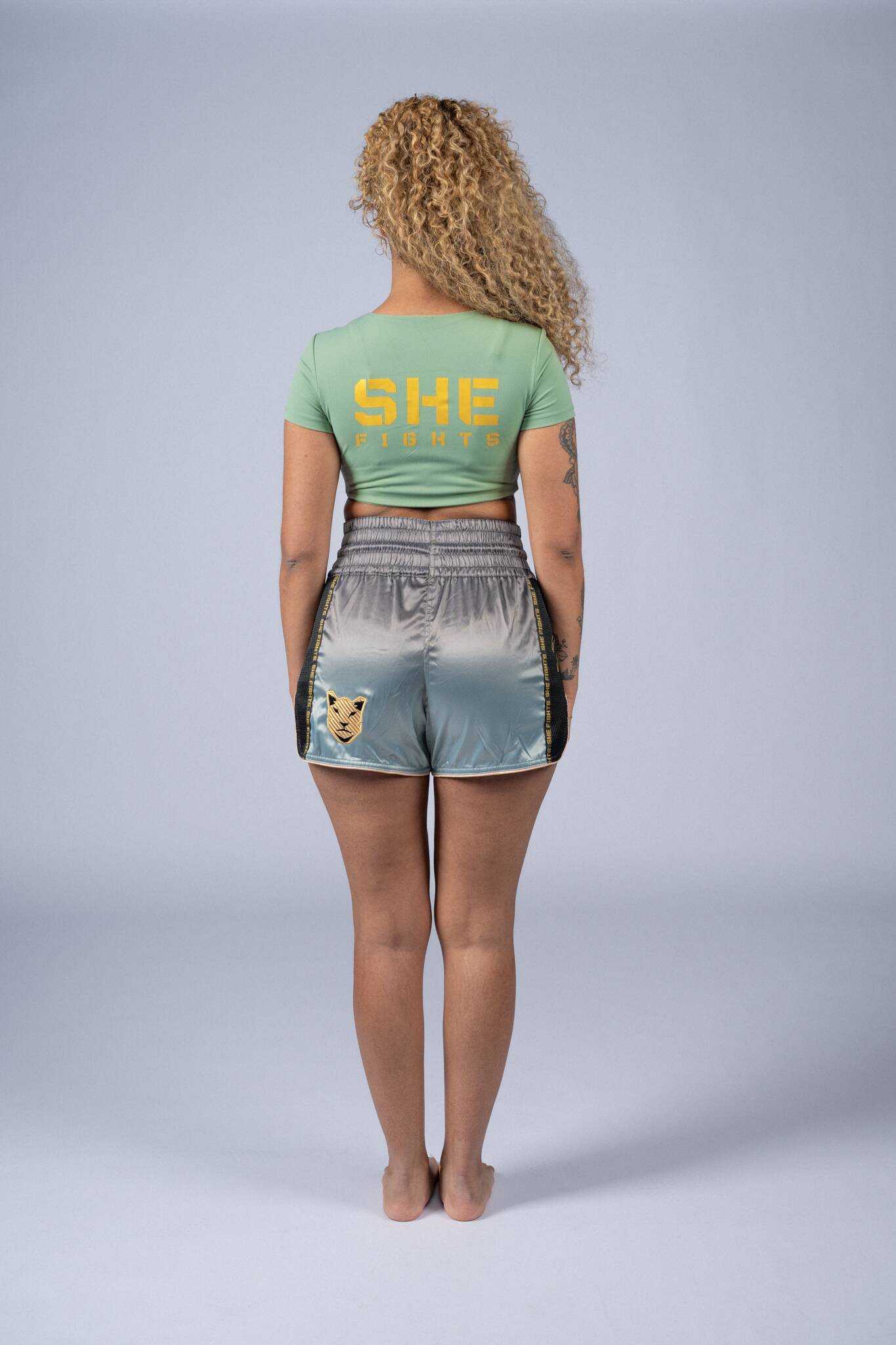 Crop top Fearless | Groen